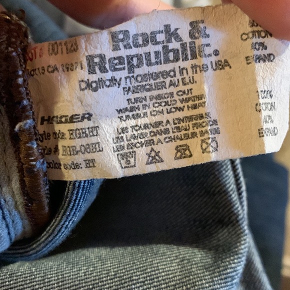 Rock & Republic Long Inseam Denim - Picture 10 of 10